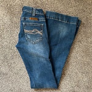 Cowgirl Tuff DFMI Trouser. Size 28x37